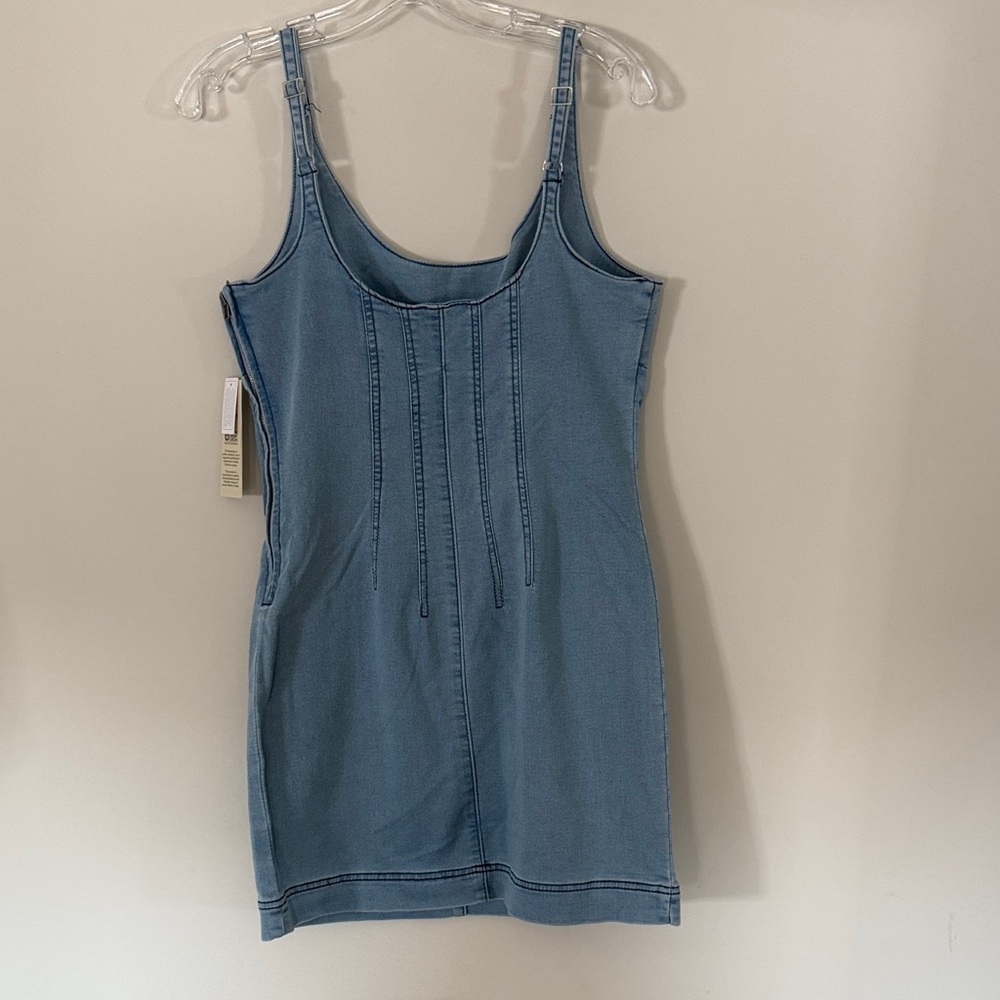 Light Blue Mini Dress - Picture 4 of 4